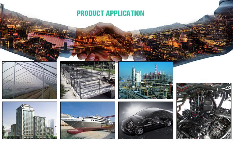 Black round steel tube Black round steel tube