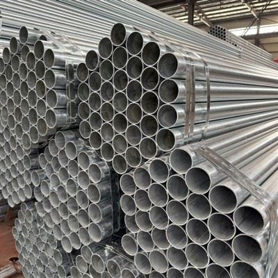 ERW ASTM BS1139 horganyzott acélcső