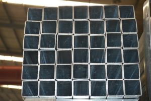 40X40 üreges szakasz előgalvanizált négyzet alakú acélcső