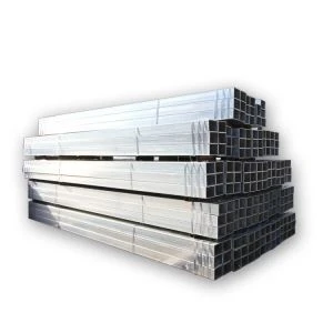ERW Steel Square Tubing Standard Zizes, horganyzott acélcsővel ellátott horganyzott acélcső